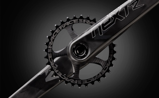 Box mounted goods Race Face NEXT R crank large fluted disc group with middle shaft BB disc AM ENDURO use