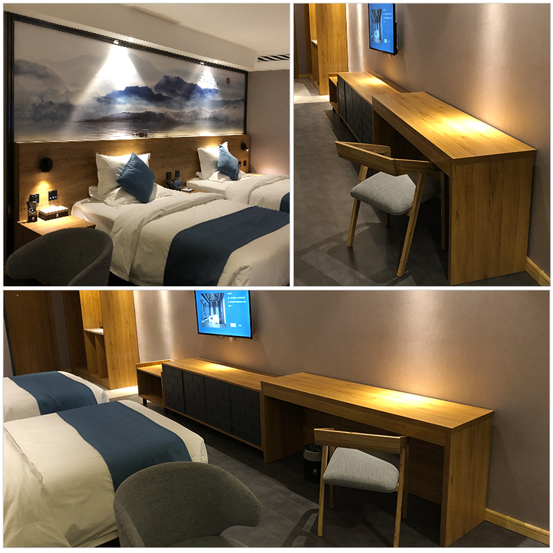 Boutique Hotel Guest Rooms Mother And Son's Pets Full Family Beds Folk Suite Suites Apartment-style Double Bed Customised