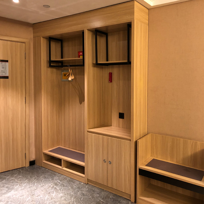 Business boutique hotel hotel with simple wardrobe combination custom homestay guest room apartment with wall cabinet locker