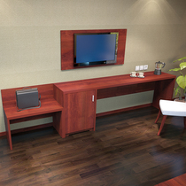 Customized full hotel furniture Hotel Hotel Hotel apartment TV table writing desk computer desk luggage cabinet table