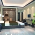 Bắc Kinh ba khách sạn bốn sao phun sơn hoàn chỉnh tiêu chuẩn nội thất phòng 1,8 mét khung giường treo bảng máy tính