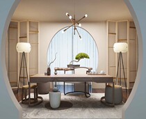 Indoor girl porch photo background cloth air anchor live girl Wall YY fast hand 3D men and women Chinese style retro