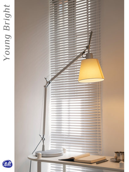 Italian Tolomeo Swing Arm Retractable Designer Living Room Study Vintage Bedside Atmosphere Reading Table Lamp