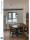 Nordic Bauhaus Restaurant Chandelier, Vintage Dining Table, Mid-Century Bar Island, Designer Movable Silver Pendant Light