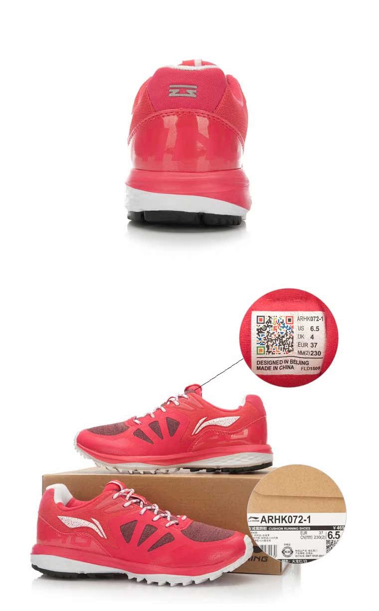 Giày chạy bộ Li Ning Giày nữ mùa đông mới Li Ningyun chống gió chống thấm nước chống thấm giày chống trượt ấm jordan xám trắng