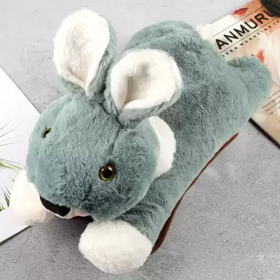 Cartoon hot water bag charging warm baby removable washable plush water filling cute warm water bag electric heating bag electric warm bag treasure hand water filling