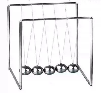 Conservation of momentum Metal Newton swing ball Touch ball craft decoration Science teaching aids Science and Technology Festival children's creative gifts