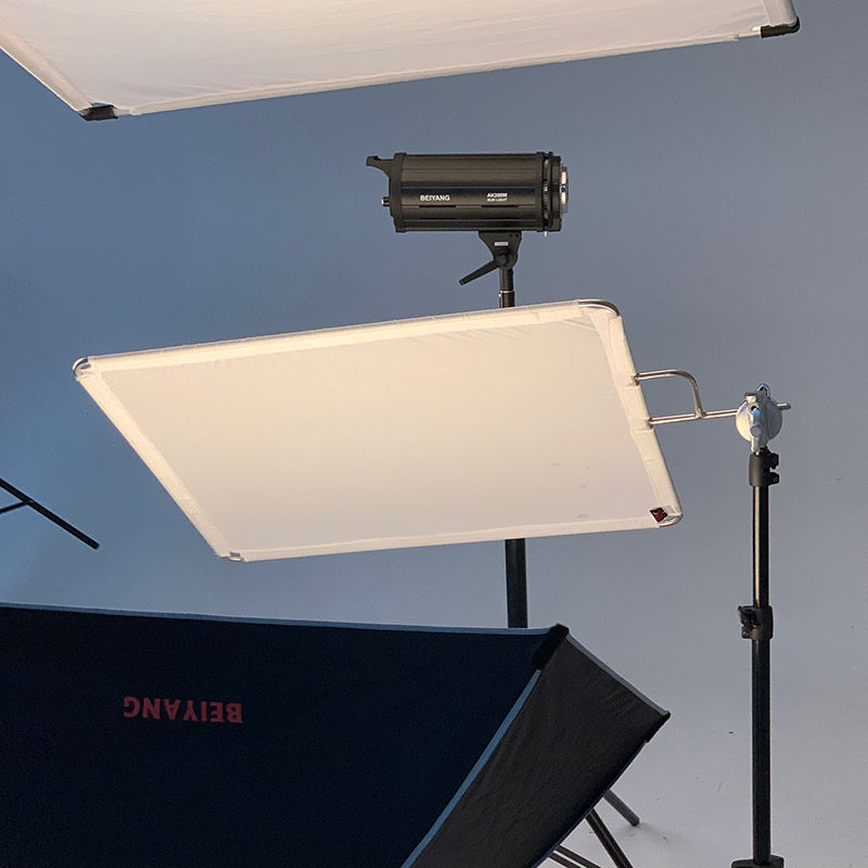 Photography Soft Light Screen Flag Board Frame Soft Light Cloth White Flag Black Flag Lighting Board Items Portable Soft Light Equipment Soft Light Cloth Soft Light Paper Film and Television Canopy Flag Board Frame Reflector Photography Light Absorber