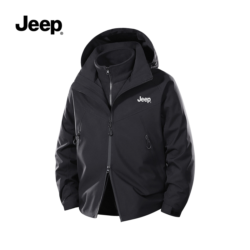 Jeep Official Assault Jacket for Men 2026 Autumn Outdoor Mountaineering Windproof Hooded Soft Shell Jacket for Men Ls Jeep Official Assault Jacket for Men 2026 Autumn Outdoor Mountaineering Windproof Hooded Soft Shell Jacket for Men Ls