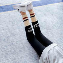 Girls leggings autumn 2021 new 3 childrens thin section 4 Western style pants 5 children 6 wear 7 trousers 8 years old