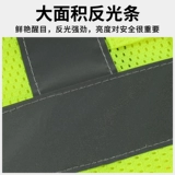 Светоотражающий флуоресцентный безопасный жилет, ночная куртка