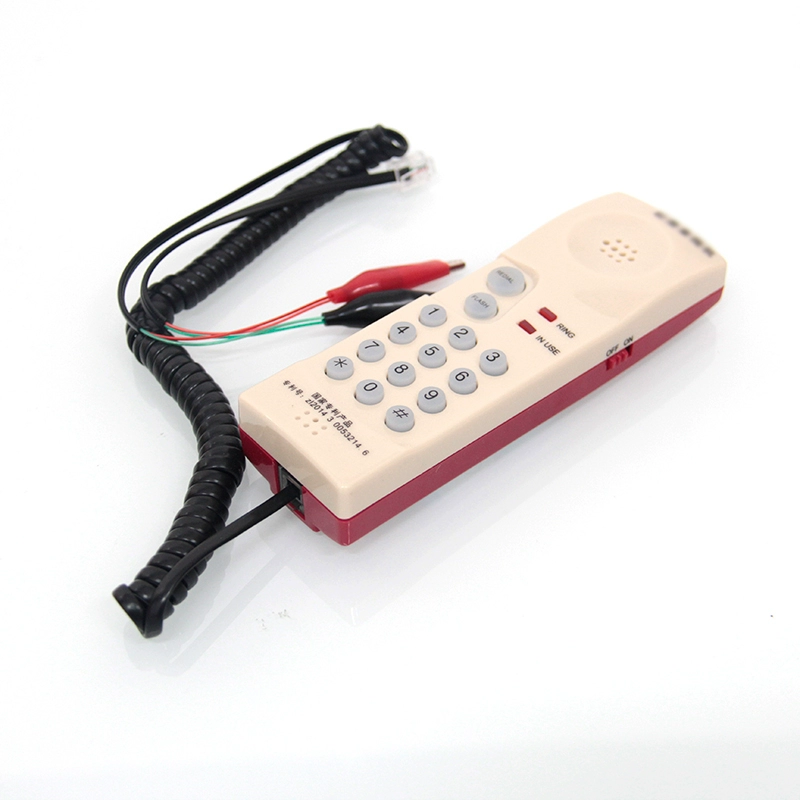 cable wire toner tracer tester Telephone Phone Line Network Cable Tester Butt Test Tester RJ11 Tester Lineman Tool Cable ethernet tracer