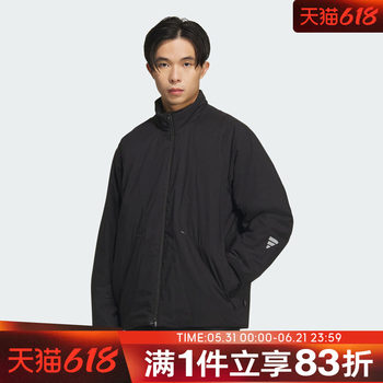 Adidas adidas ຜູ້ຊາຍ fos sport casual stand collar jacket ຝ້າຍ kc2567
