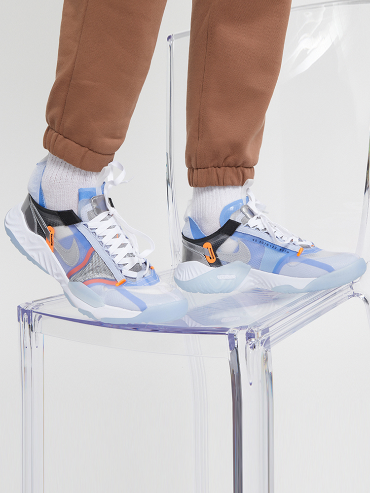 Nike Nike new men's JORDAN low-top wear-resistant sports breathable cushioning basketball shoes DM5444-101