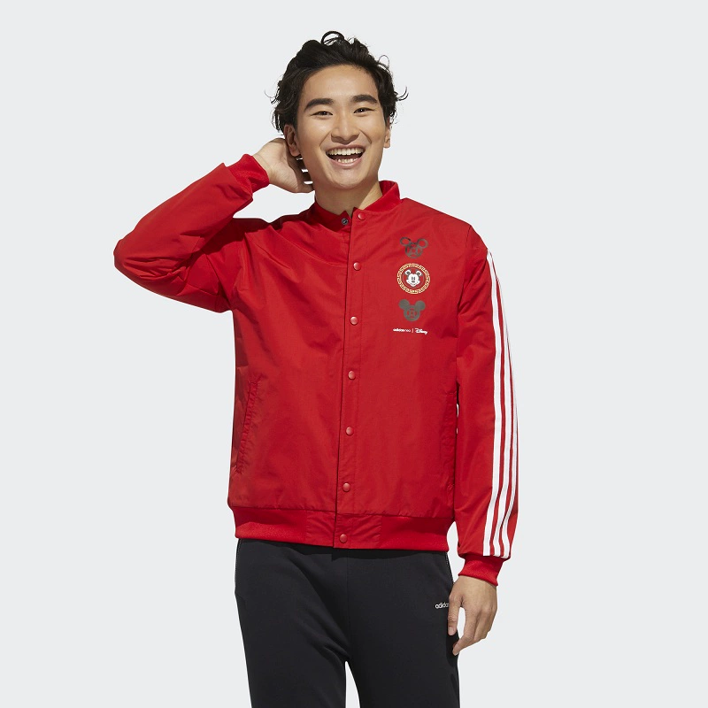 adidas neo adidas casual 2020 nam M DSNY CNY Mickey Mouse áo khoác chung GE7768 - Áo khoác thể thao / áo khoác