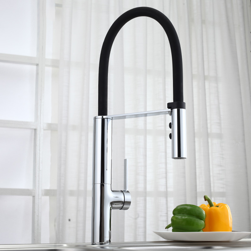 Kohler Pull-Out Kitchen Sink Faucet K-99887T-4-CP Plotter Rotary Kitchen Faucet