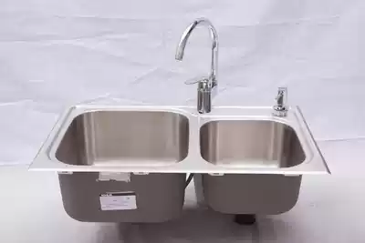 Kohler K-3676T-2KD-KS NA Mokote size sink Stainless steel kitchen sink