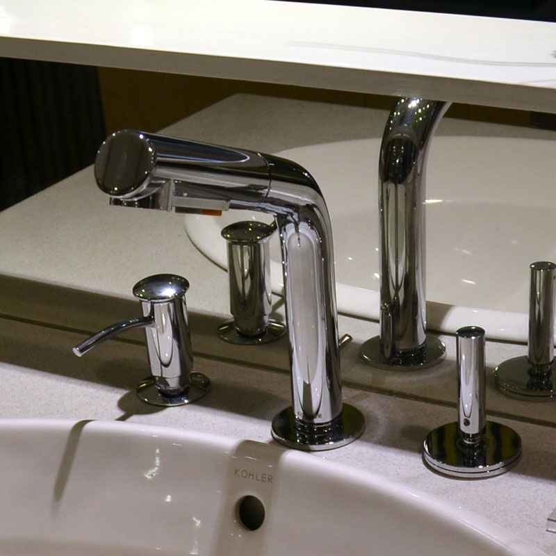 Koehler Hill Vcomb washbasin faucet Terra basin tap K-45758T-4-CP