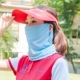 Summer Golf Sunscreen Mask Ice Silk Bib Sweat Mask Kem chống nắng thoáng khí ngoài trời Bib Face