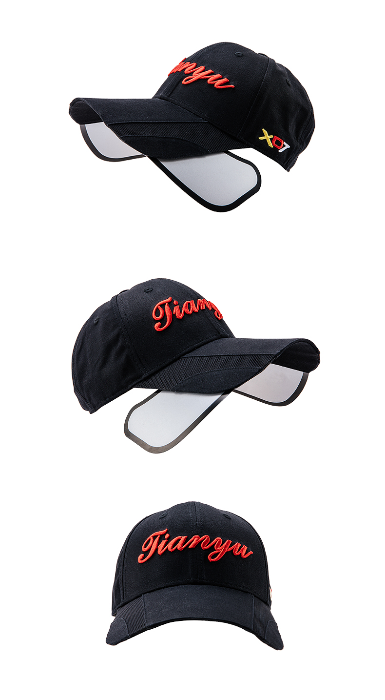 Mũ lưỡi trai Golf Mũ nam Mũ lưỡi trai tương phản thoáng khí Mũ thể thao thoải mái găng tay chống nắng cao cấp