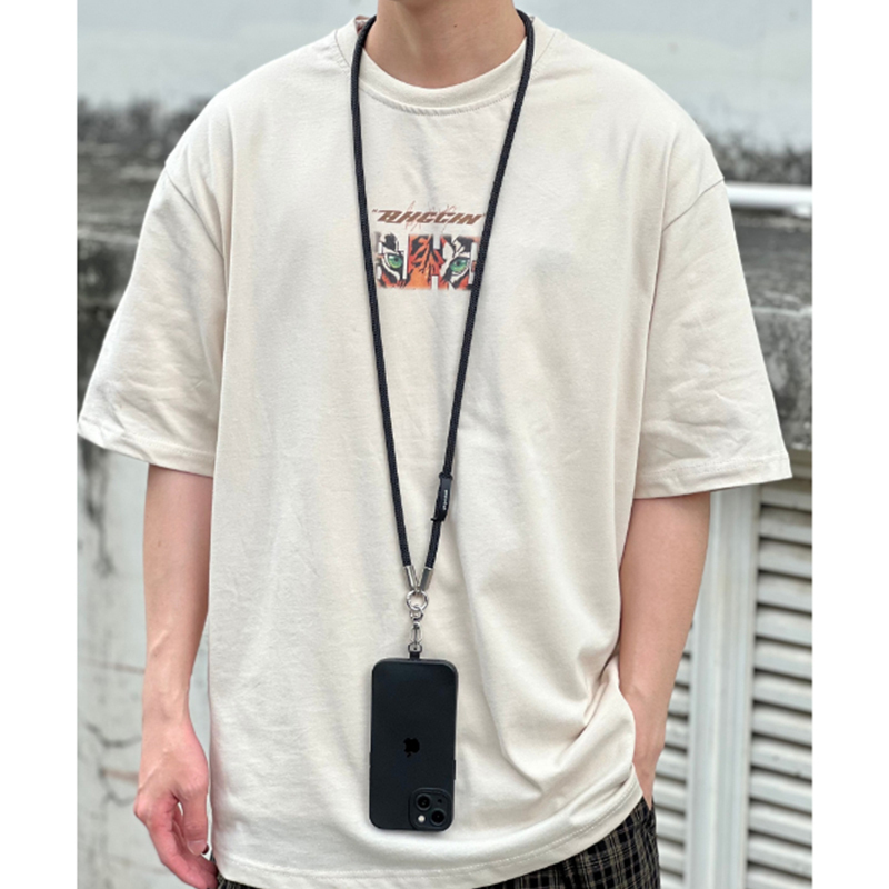 Mobile Phone Crossbody Lanyard, Neck Strap, Phone Chain, Can Be Worn for Camping, Outdoor, Multifunctional, Hiking Strap, Accessory, Anti-Lost, for Women and Men, Durable, Sturdy, Metal, Suitable, High-End, Same Style as He Luoluo
