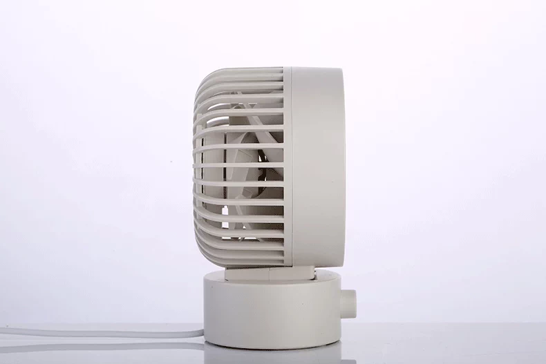 Quạt nhỏ quay nhỏ sinh viên văn phòng ký túc xá di động máy tính để bàn usb câm di động gió lớn có thể sạc lại mạng lắc lư máy tính để bàn làm mát - USB Aaccessories