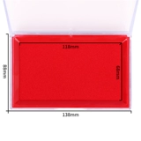 Deli Yinzai 9864 Красная печатная канал Большая печатная коробка [Масло] Печать масла быстро сухой и сухой финансовой бухгалтерской учет