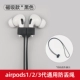AirpodsPro Apple airpods2 / 1 thế hệ chống rơi ốp tai bảo vệ vỏ tai nghe bluetooth không dây silicon chống mất dây chống trượt Bịt tai AirPods Pro3 phụ kiện miếng dán móc cố định - Phụ kiện MP3 / MP4