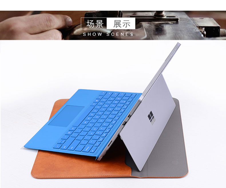 Tin tức Microsoft mới Surface Pro5 4 bảo vệ bìa pro3 leather case lót túi tablet bag macbookpro vỏ phẳng mini bảo vệ bìa bề mặt phụ kiện