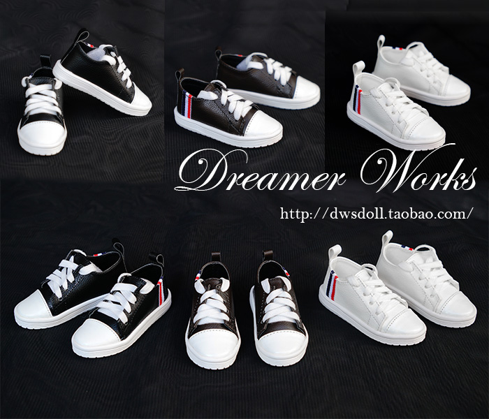 BJD SD 3 points 4 points Doll Shoes Casual Shoes Sneakers Shoes 3 Tricolour 1 61 41 3 Great uncles