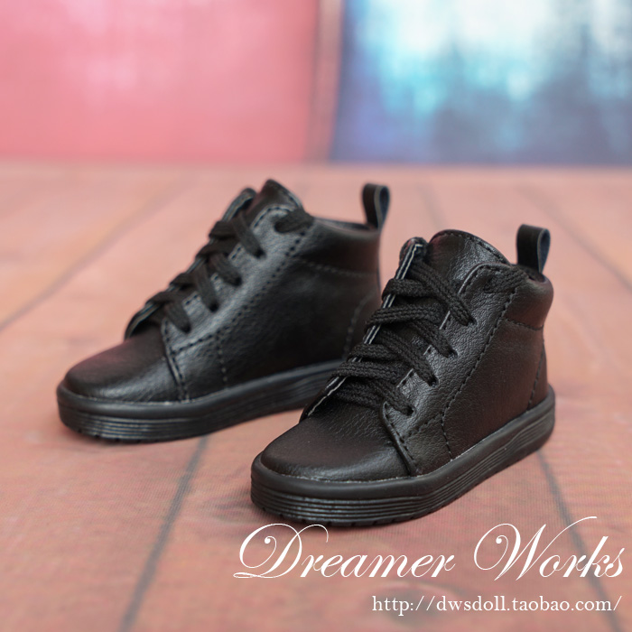 BJD SD 3 points 4 points Doll Shoes Texture High Cylinder Casual Shoes Sneaker Leather Shoes 1 41 3 great uncles