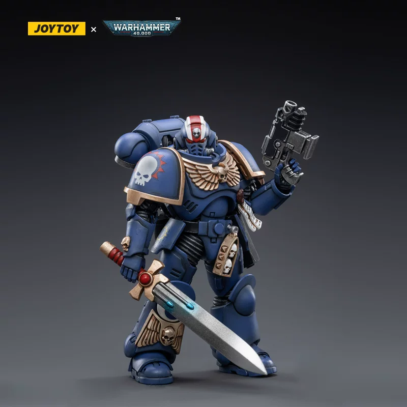 Joytoy Темная Источник Война Молот 40K Экстремальный Воин Лидер боя Старший КантMoving солдаты модель игрушки