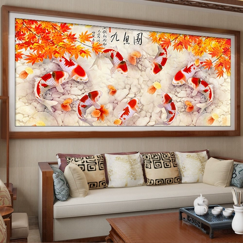 Jiutu Diamond Diamond Diamond New Living Room Bricks показывают Cross Insk Diamond Embroidery 2020 Diamond Driald Drilling