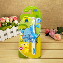 2 sets of frog childrens toothbrush over 3 years old childrens toothbrush filament soft hair protector small brush head 823A