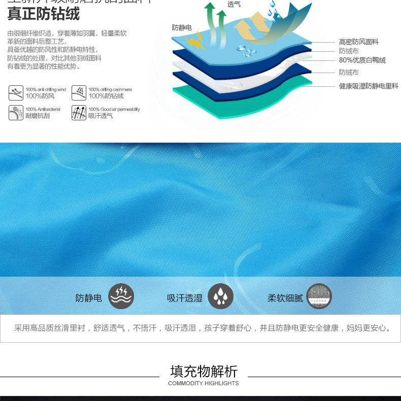 Blouson pour garcon en polyester - Ref 2160175 Image 10