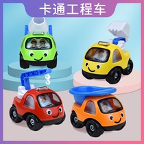 Toy car car car Children Toy Boy 1 year old 3 baby mini drop resistant all kinds of engineering return car inertia car