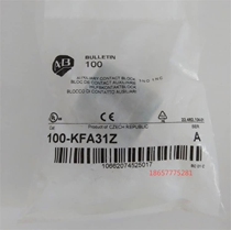 New Original Allen-Bradley Rockwell Contactor Auxiliary Contact 100-kfa31z