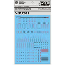DL] Darin VER C011 1:144 General warning system (black red white and gray) special water patch