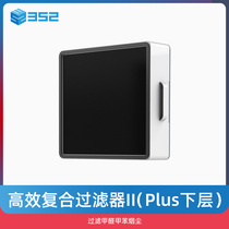 352 high efficiency composite filter II(plus lower layer) is suitable for X83Cplus package