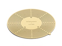 inbetween brass metal candle holder aromatherapy candle base