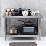 Рабочий двухэтажный конструктор для коммерческого использования из нержавеющей стали, пакет, упаковка