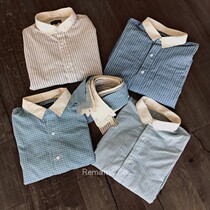 Remains Japanese imported fabric redem vintage long sleeve PULLOVER shirt PULLOVER three neckline match