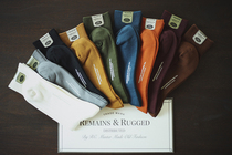 Remains Egyptian Combed Cotton Vintage Gentleman Cotton Socks 3 Pair Set Medium Simple Pure Cotton Solid Color Autumn and Winter