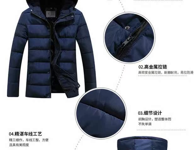 Mùa đông mới áo trùm đầu cotton nam Hàn Quốc đôi vợ chồng quần áo cotton nam ngắn kích thước lớn áo thủy triều dày áo khoác cotton áo khoác da nam