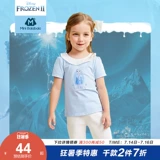 Маленькая детская летняя тонкая футболка, рукава фонарики