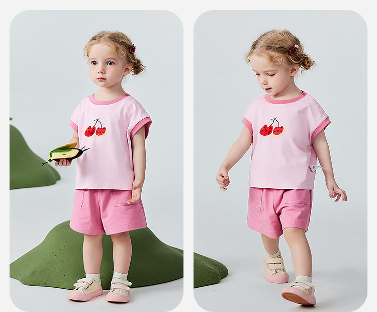 Mini Bala Polo Short-Sleeved Vest Set — 35