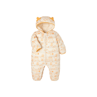 迷你巴拉巴拉婴儿连体羽绒服2022