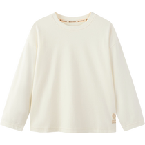 (Same style in the mall) Mini Balabala boys and girls long-sleeved parent-child T-shirt childrens antibacterial versatile clothes