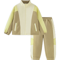 Mini Balabala Boys Long Sleeve Suit Baby Loose Fashionable Western Childrens Suit