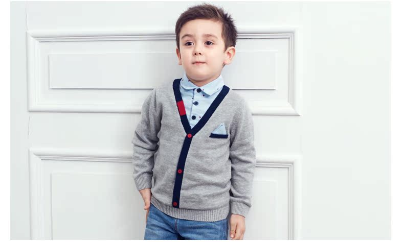 Pull garcon MINI BALABALA à manche longue - Ref 2101573 Image 18